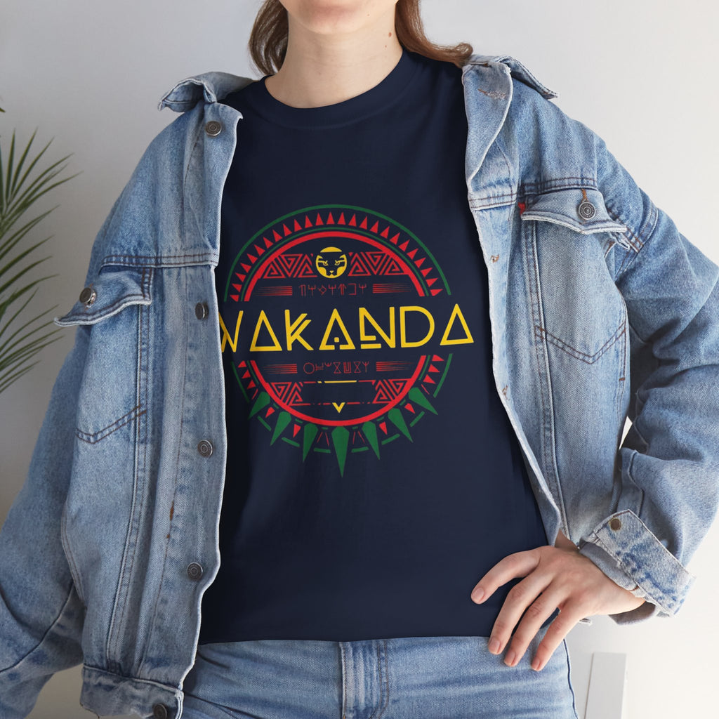 Avengers : Wakanda Forever Tribal Art Unisex T-Shirt