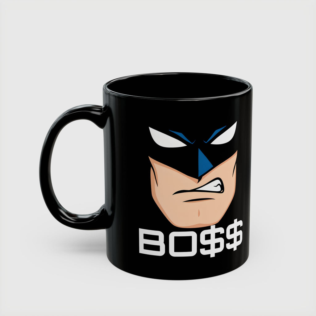 Batman Grumpy BOSS Office Humor Coffee Mug - Drkheroz