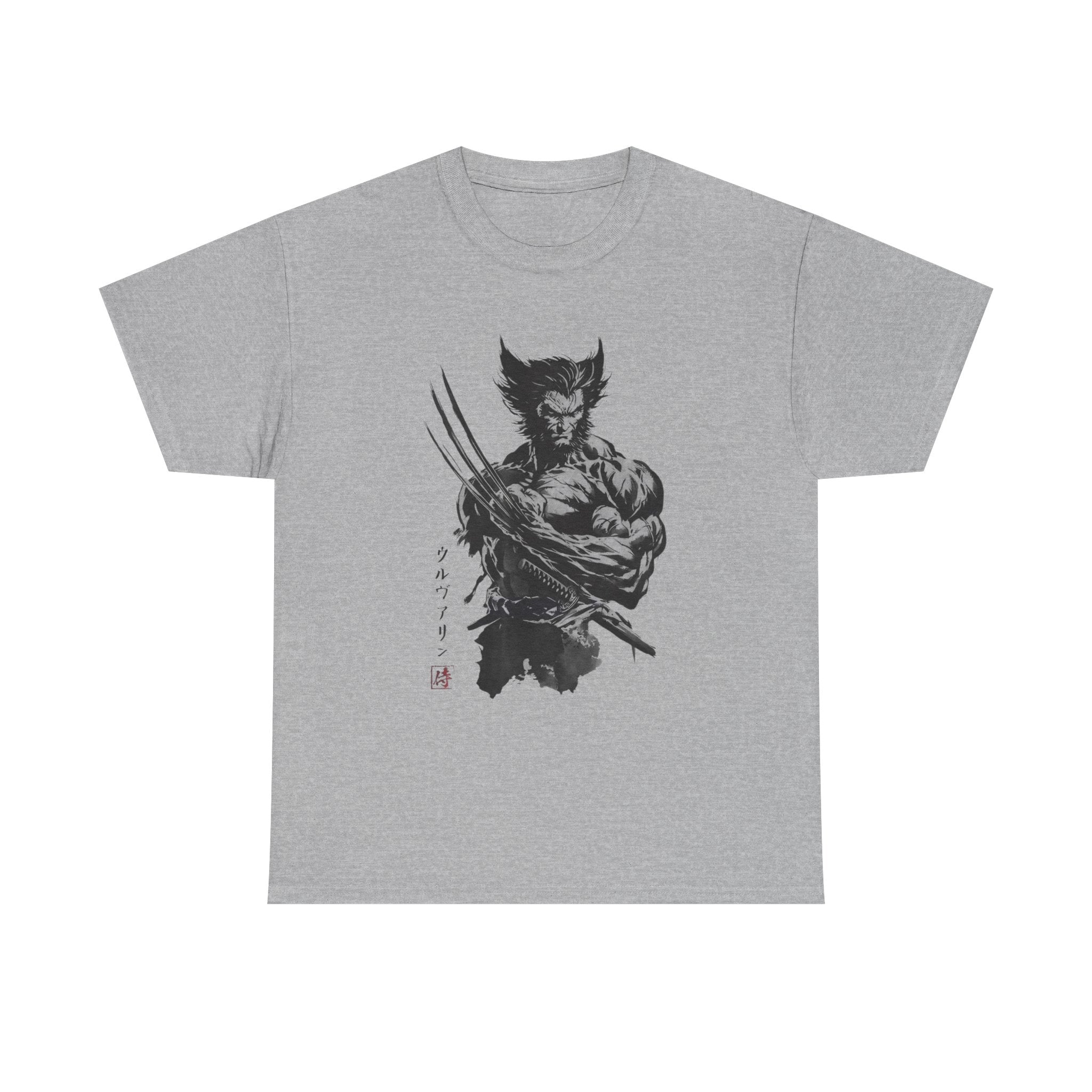 Wolverine Samurai T-Shirt – Marvel Inspired Japanese Style Unisex Tee
