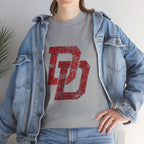 Marvel Daredevil movie Logo T‑Shirt — Distressed DD Superhero  unisex Tee