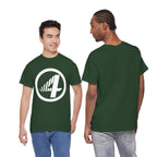 Fantastic Four Retro Logo T-Shirt — Minimalist Vintage Superhero Tee