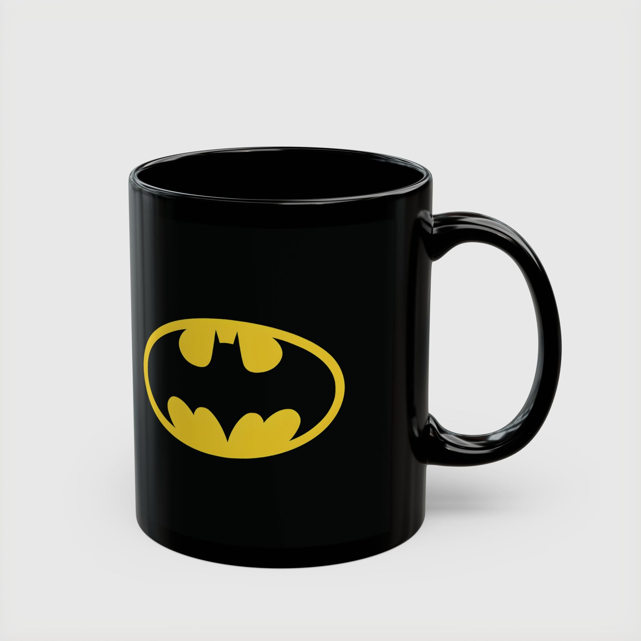 Batman Black Mug - Perfect for Superhero Fans - Drkheroz