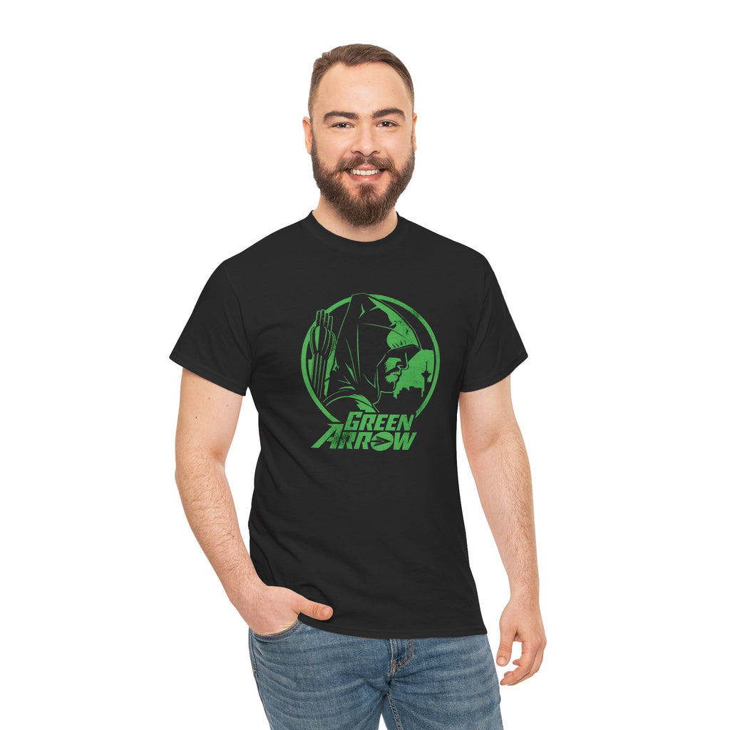 DC Green Arrow Graphic Tee — Oliver Queen - The Arrow Archer Logo T-Shirt