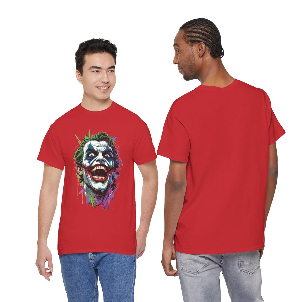The Joker Streetwear Unisex Graphic Tee - Vintage DC Comics Joker Laugh T-Shirt