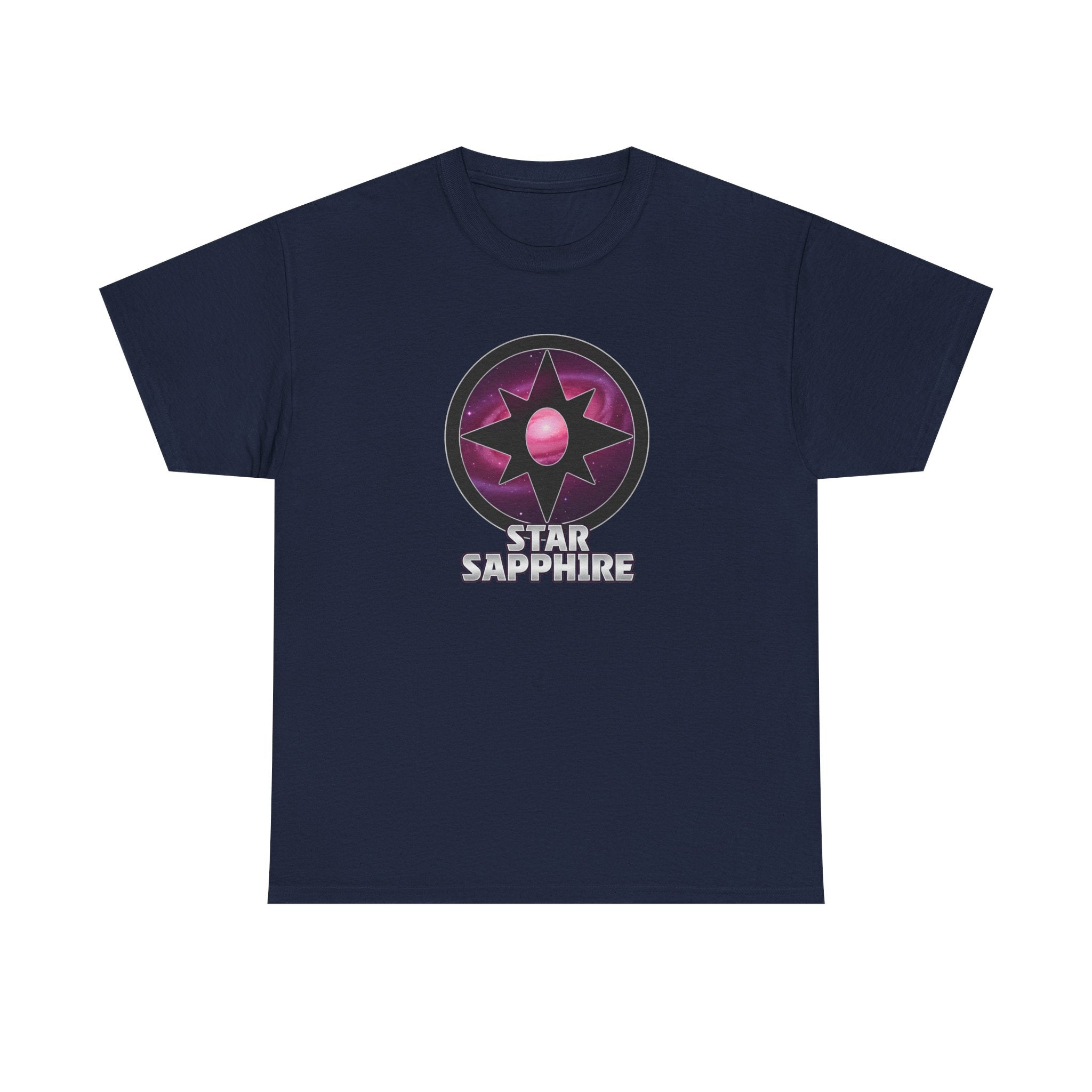 Teen Titans Star Graphic Tee — DC Star Sapphire Gem Logo T-Shirt