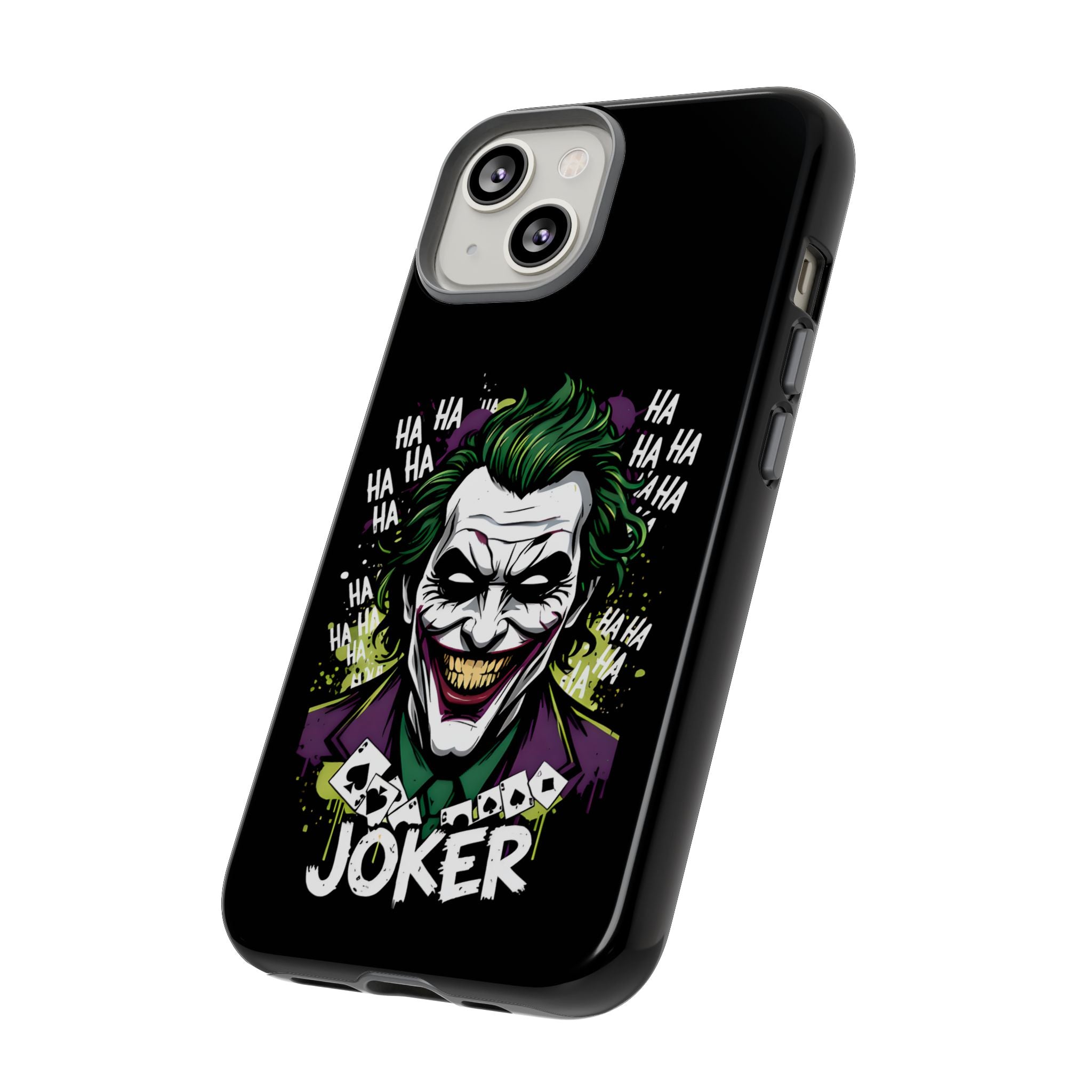 Joker "Bad Joke" DC Villain Hard Case for iPhone 17, 17 Air, 17 Pro Max, 16, 15, 14