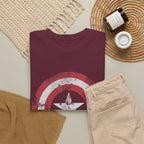 Vintage Captain America Shield Star T-Shirt - Unisex Distressed Avengers Tee