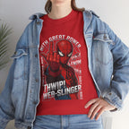 Marvel Spider-Man 'Gives the Finger' Comic Tee — Web-Slinger Graphic T-Shirt