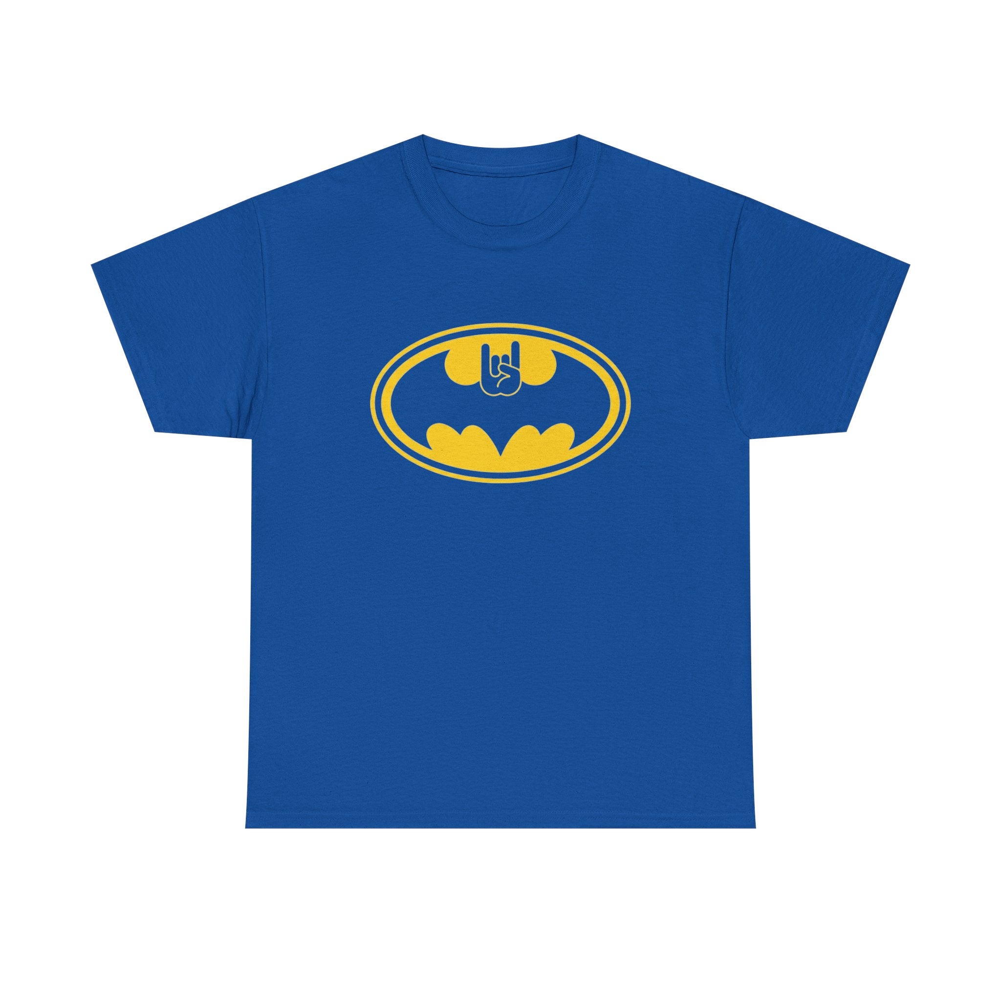 Batman Classic Rock And Roll Logo Unisex Premium T-Shirt