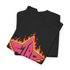 DC Teen titian Starfire Flaming Star Tee - Starfire graphical fanart T-shirt