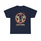 Captain America Vintage Star Shield Unisex T-Shirt