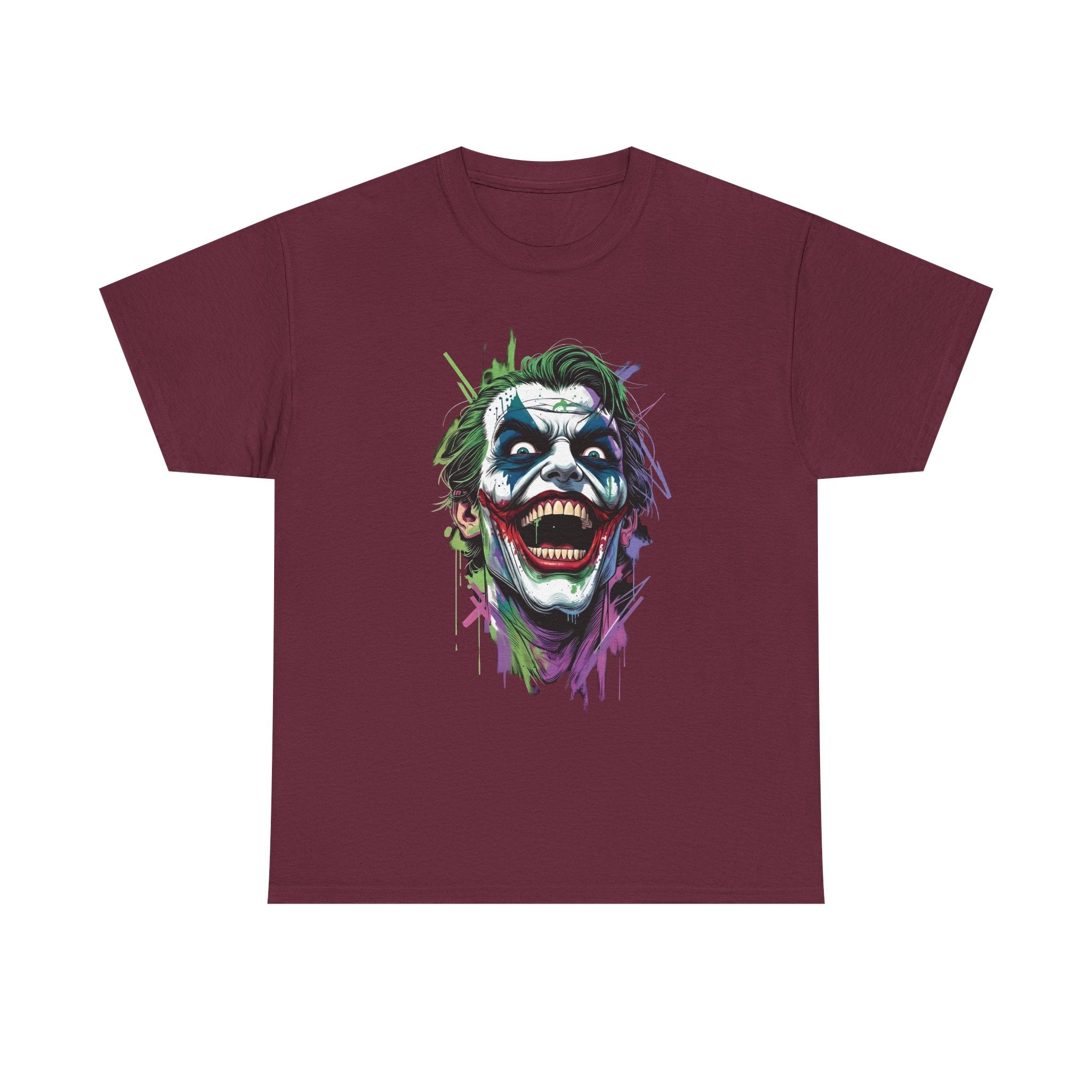 The Joker Streetwear Unisex Graphic Tee - Vintage DC Comics Joker Laugh T-Shirt