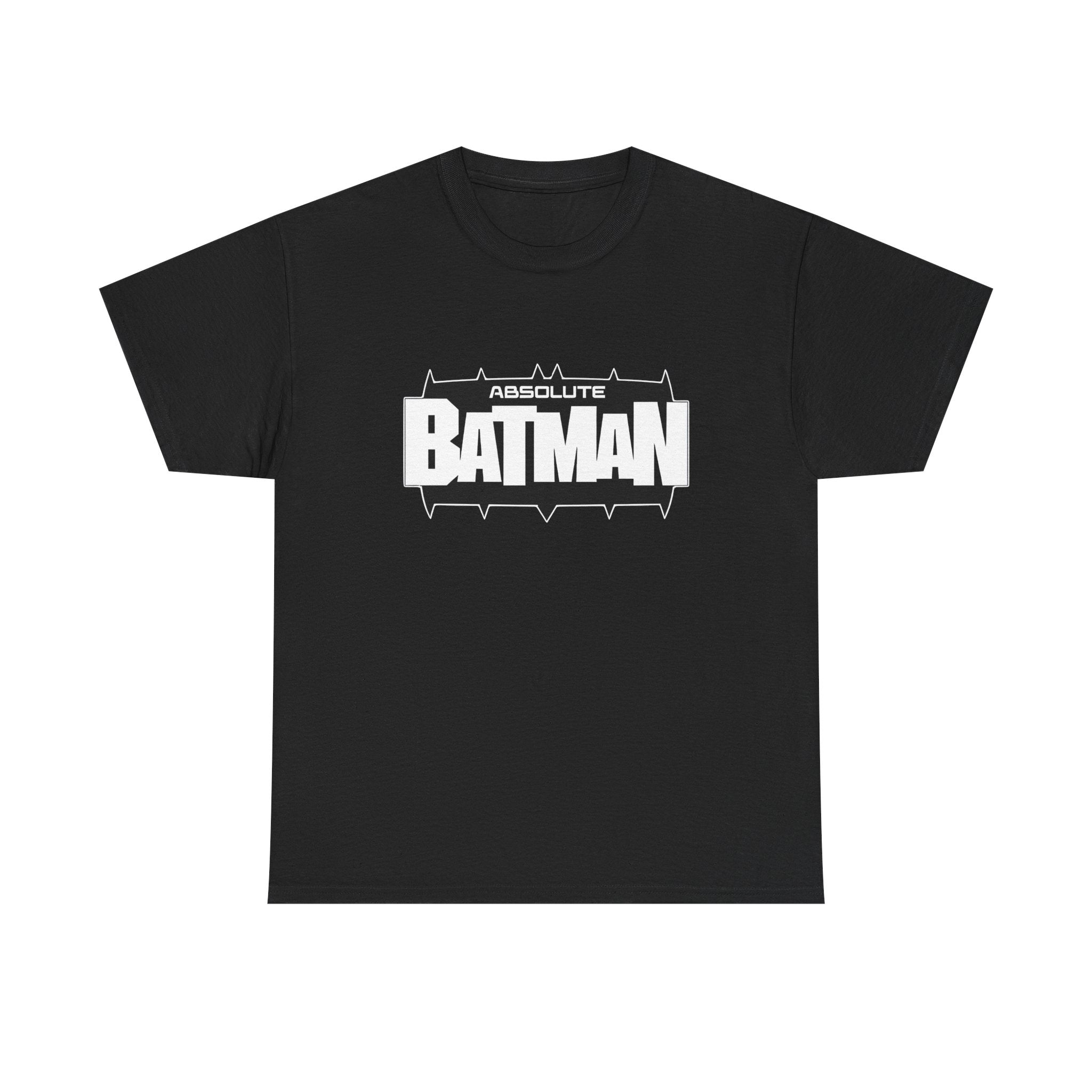 Absolute Batman Logo Unisex T-Shirt – DC Absolute Universe Gotham Knight Heavy Bat Graphic Tee