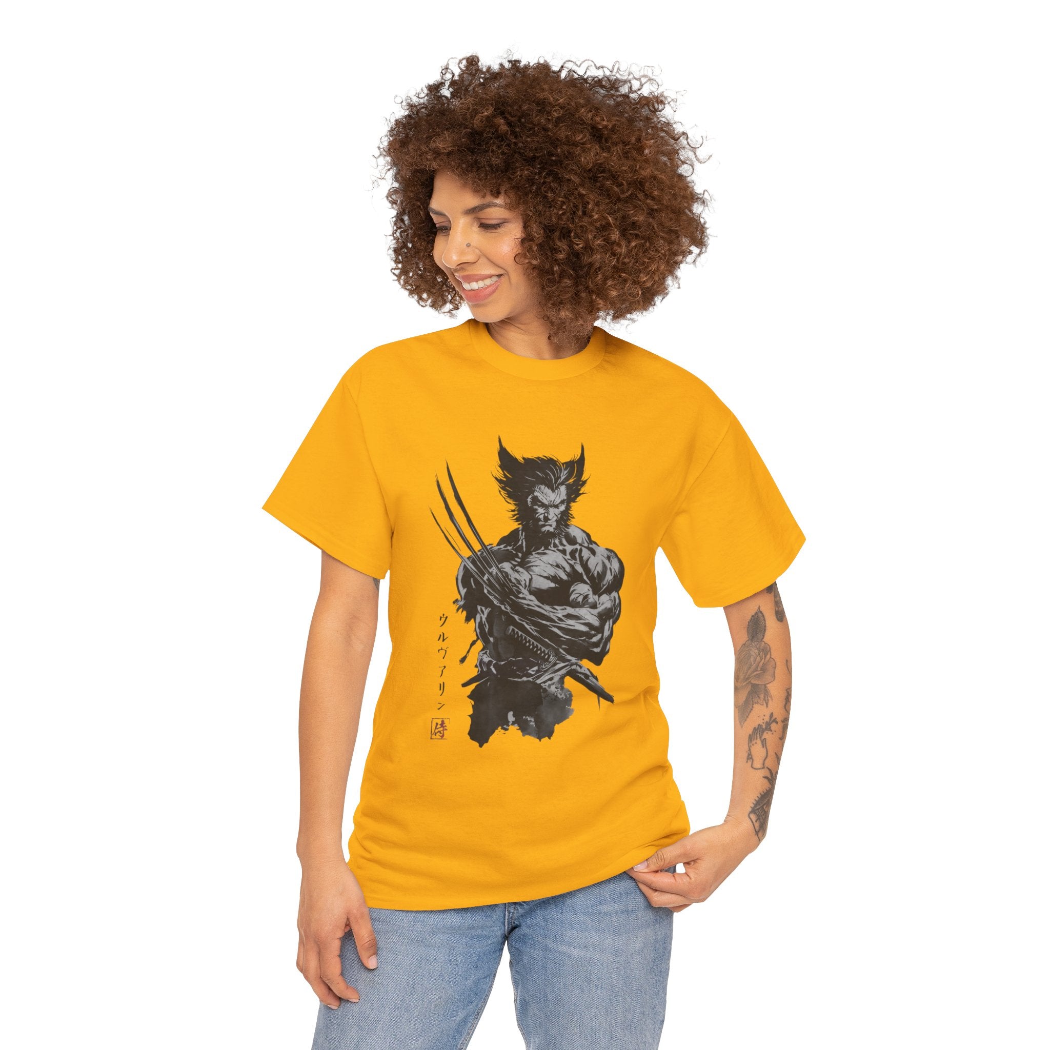 Wolverine Samurai T-Shirt – Marvel Inspired Japanese Style Unisex Tee
