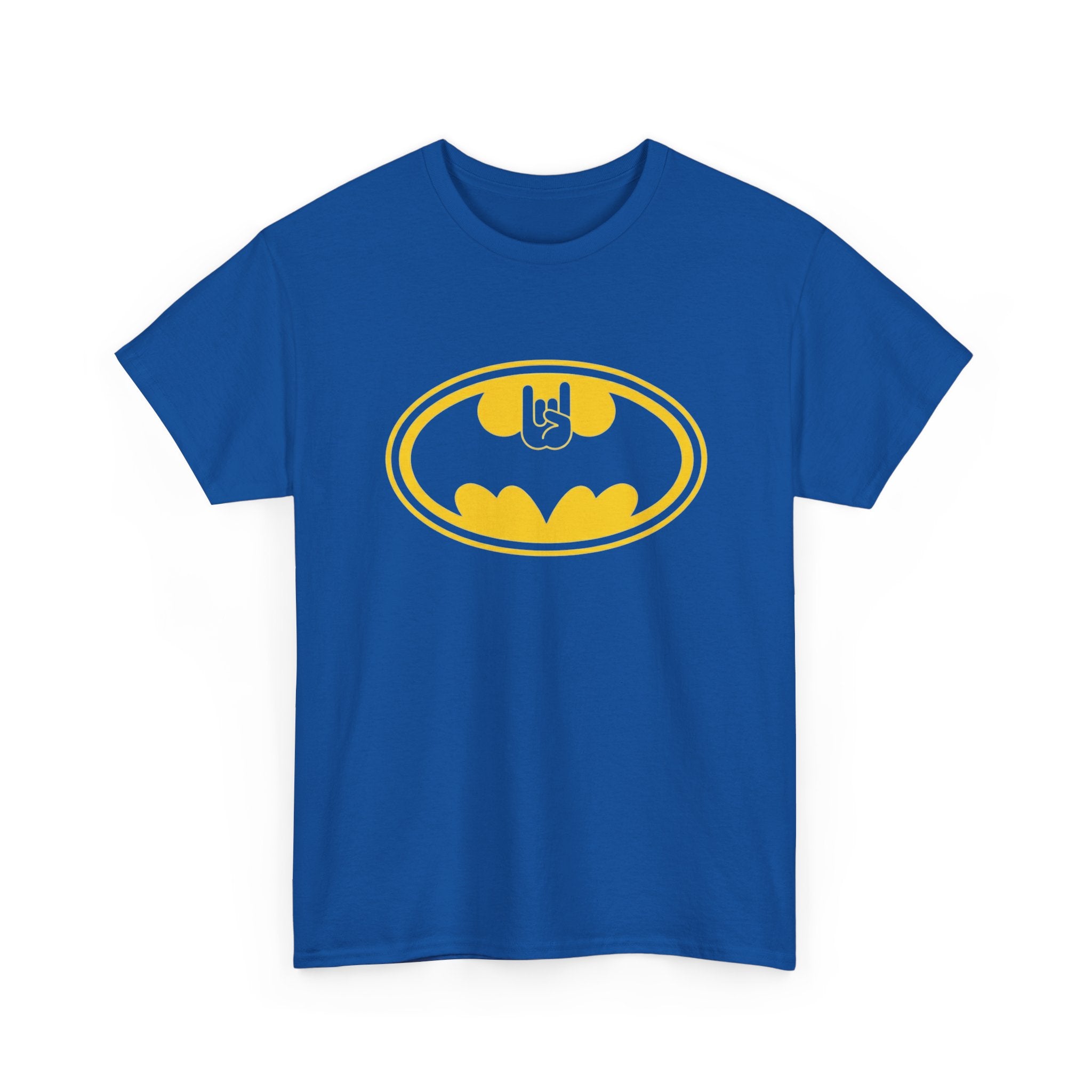 Batman Classic Rock And Roll Logo Unisex Premium T-Shirt