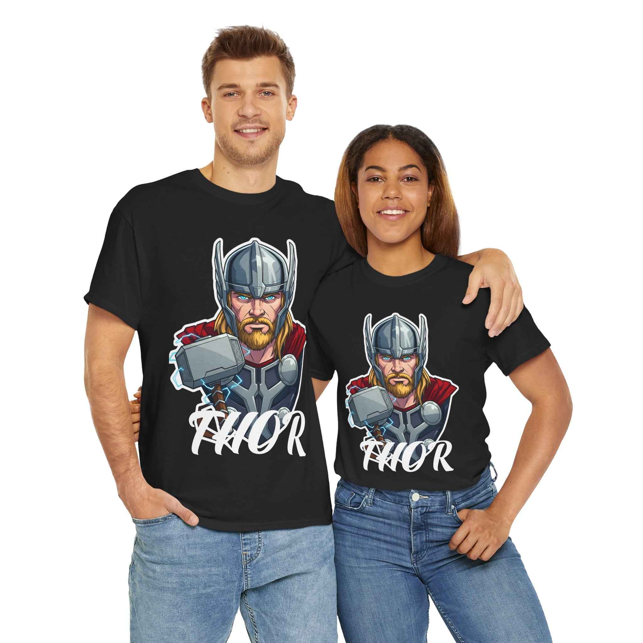 Thor The God of Thunder Classic Portrait Unisex T-Shirt