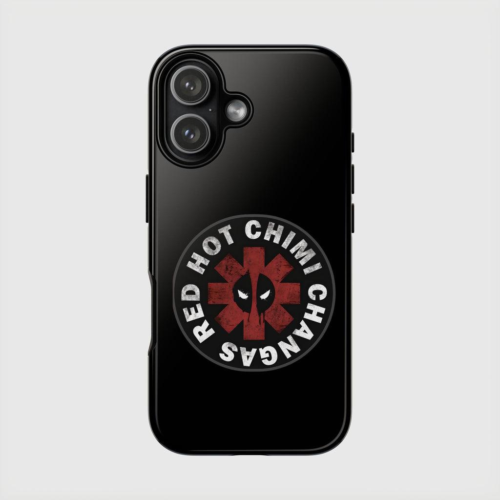 Deadpool: Chimi Chagans Hard Case for iPhone 17, 17 Air, 17 Pro Max, 16, 15, 14