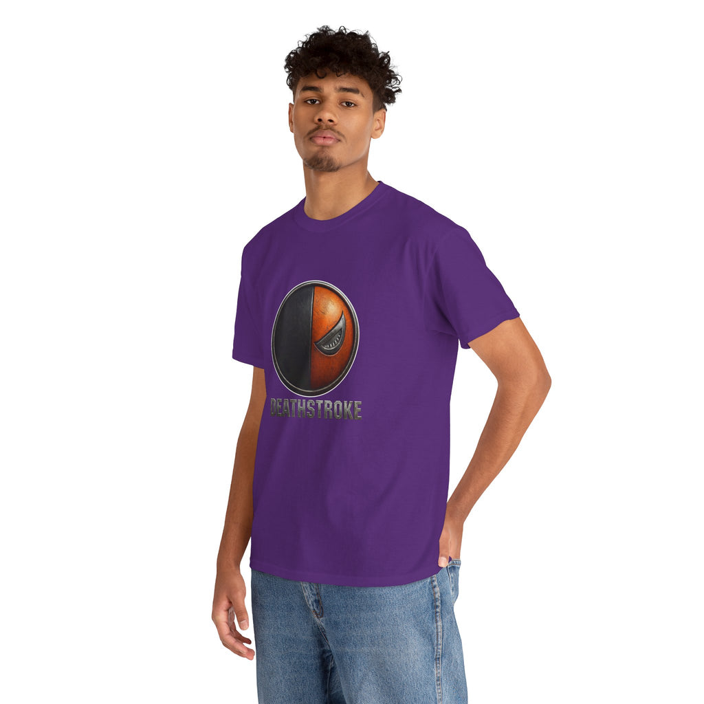 Deathstroke Logo T-Shirt – DC Comics Supervillain Graphic Tee for Fans