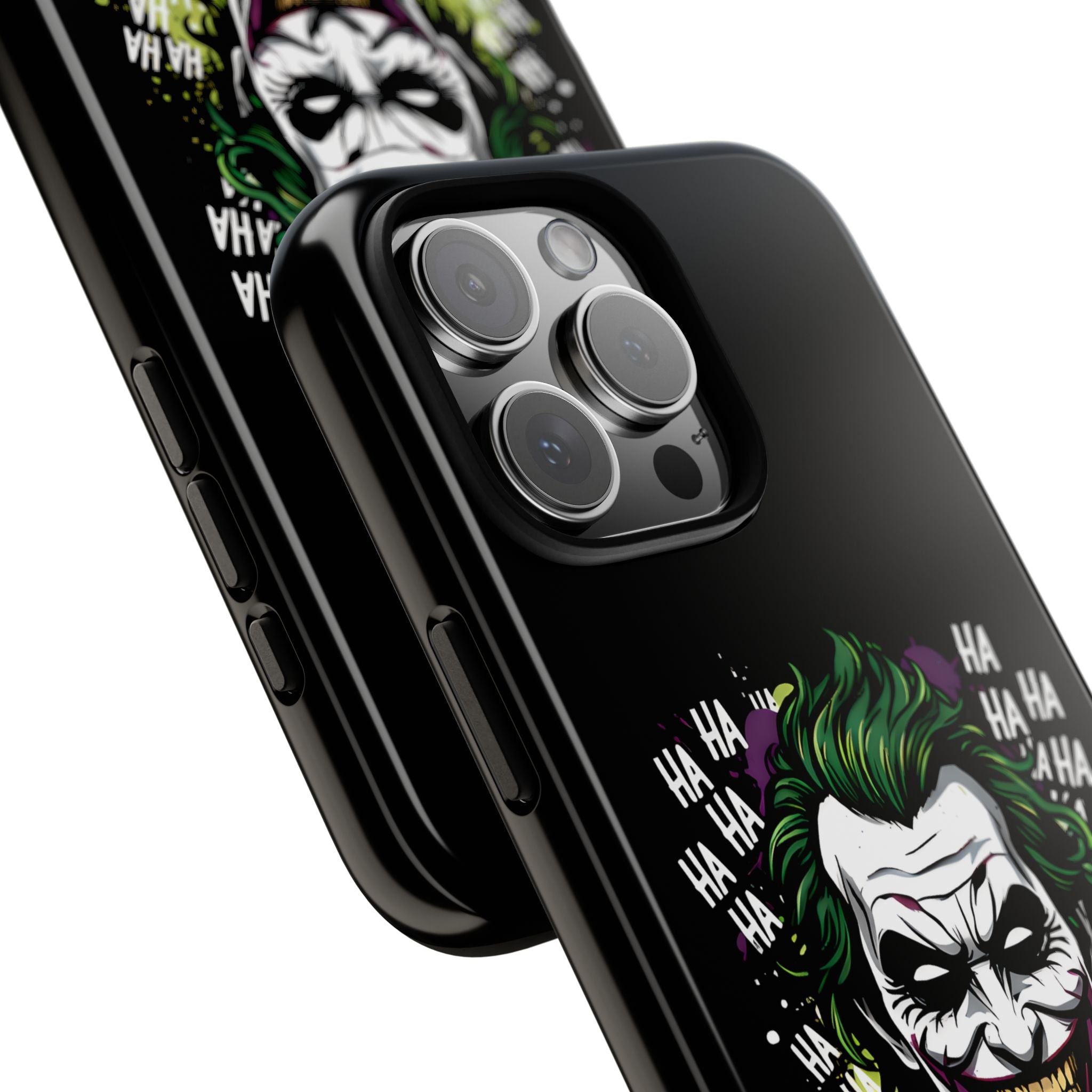 Joker "Bad Joke" DC Villain Hard Case for iPhone 17, 17 Air, 17 Pro Max, 16, 15, 14