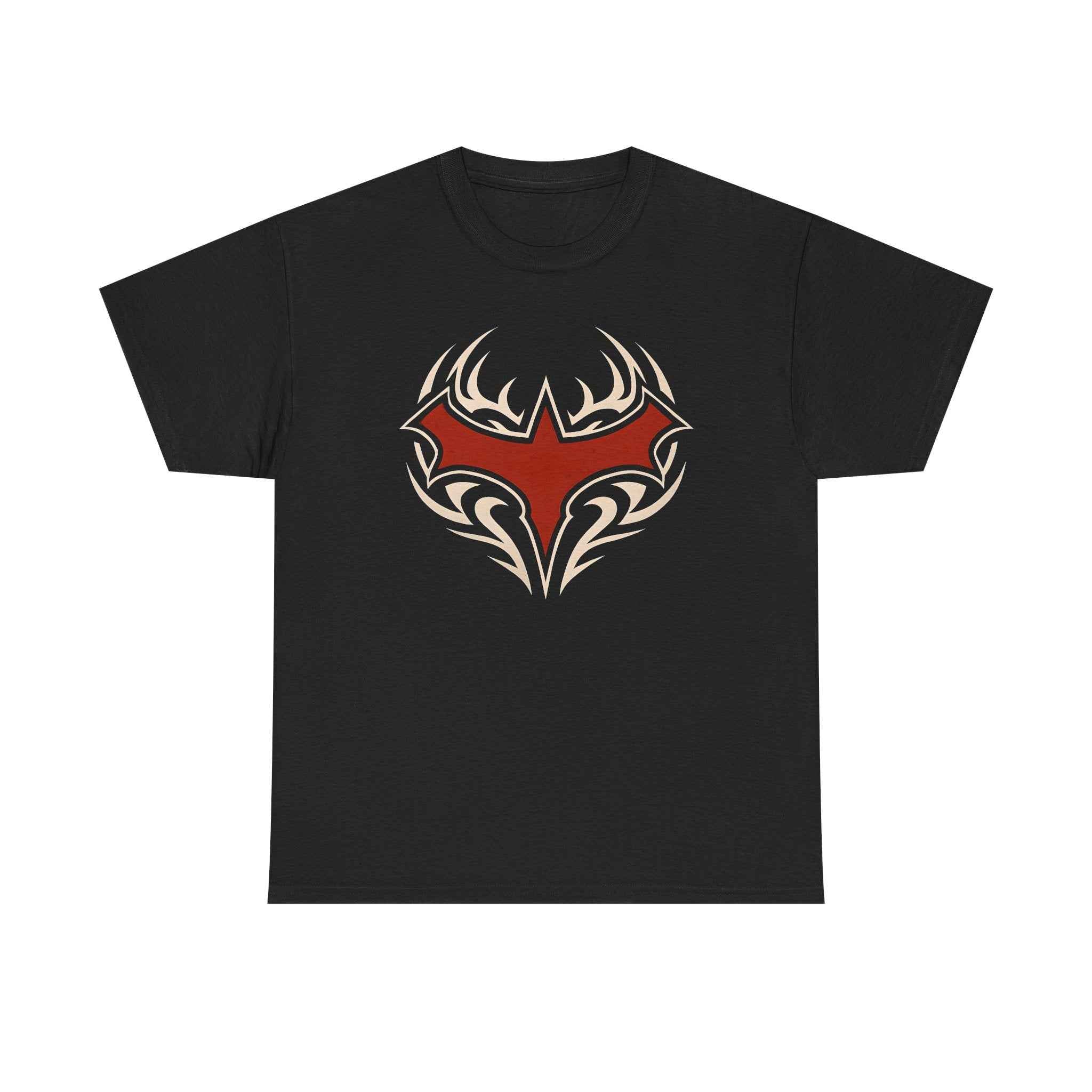 Tribal Batman Red Bat-Symbol Unisex Graphic T-Shirt