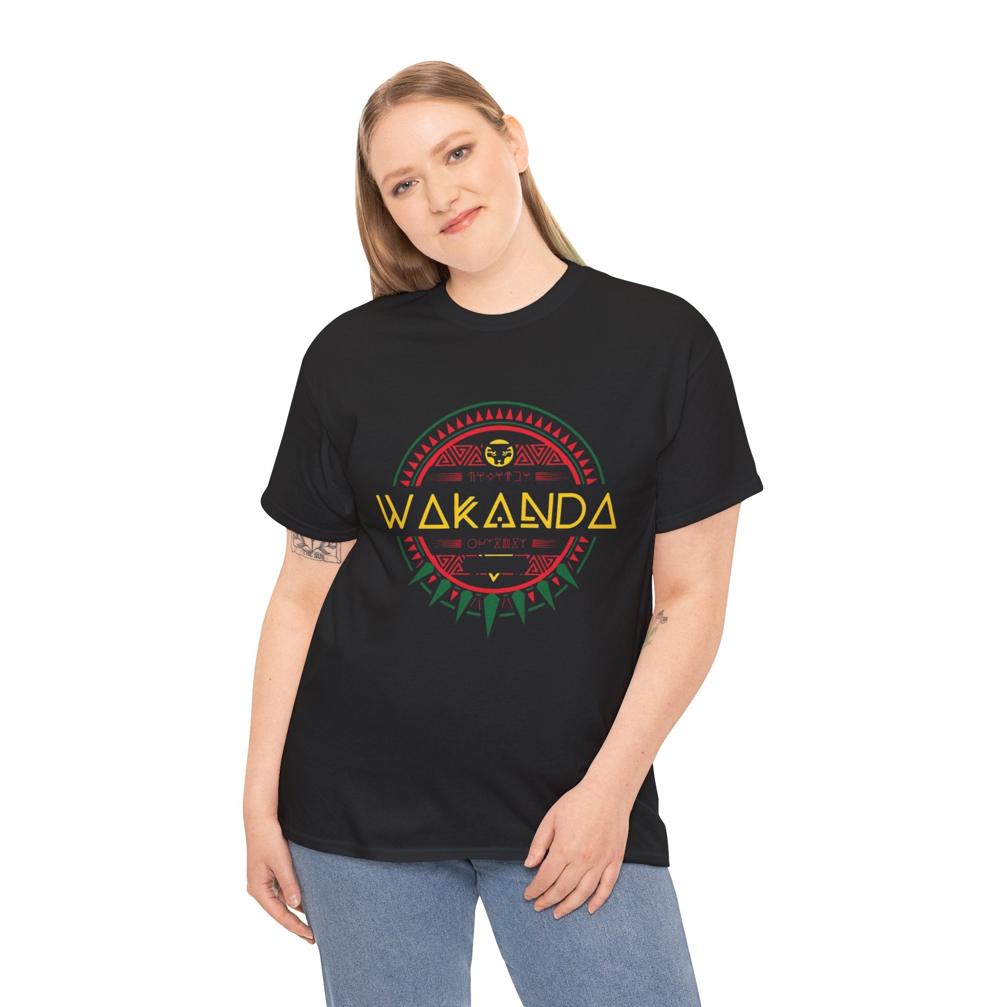 Avengers : Wakanda Forever Tribal Art Unisex T-Shirt