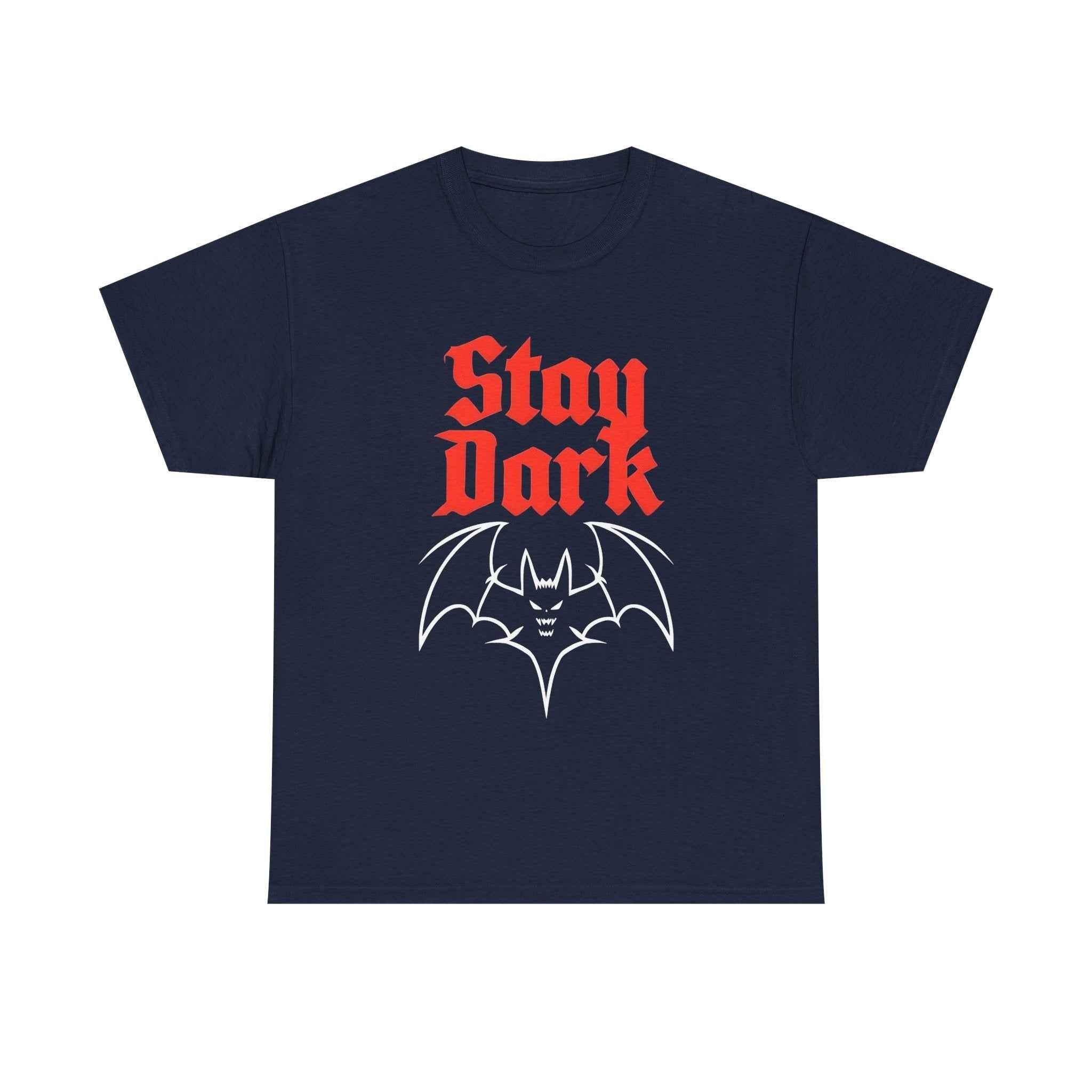 Stay in the Dark Unisex Graphic Tee, Stay Moody Tee, Graphic T-Shirt, Grunge Tee, Dark Vibes Shirt, Depressed Tee, Moody Clothing, Emo Tee,