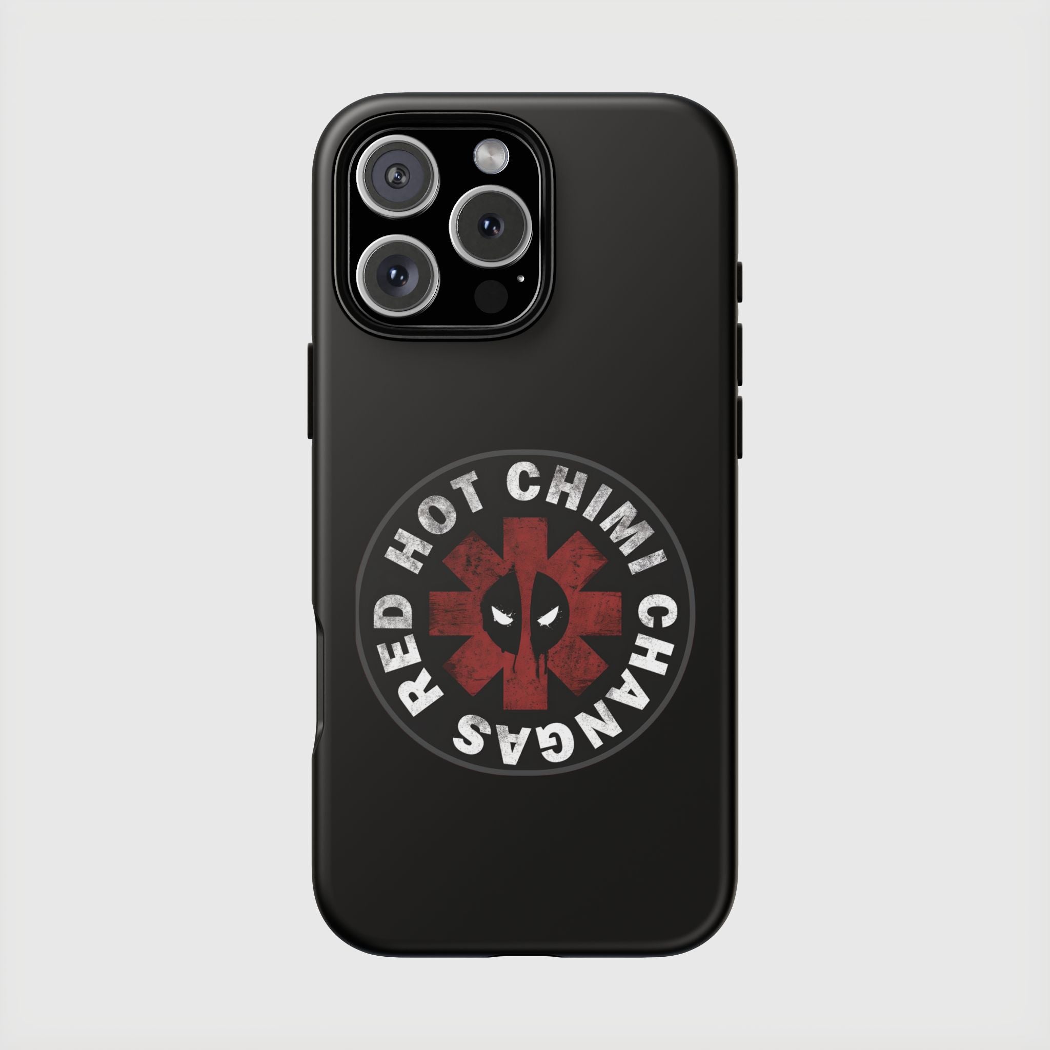 Deadpool: Chimi Chagans Hard Case for iPhone 17, 17 Air, 17 Pro Max, 16, 15, 14