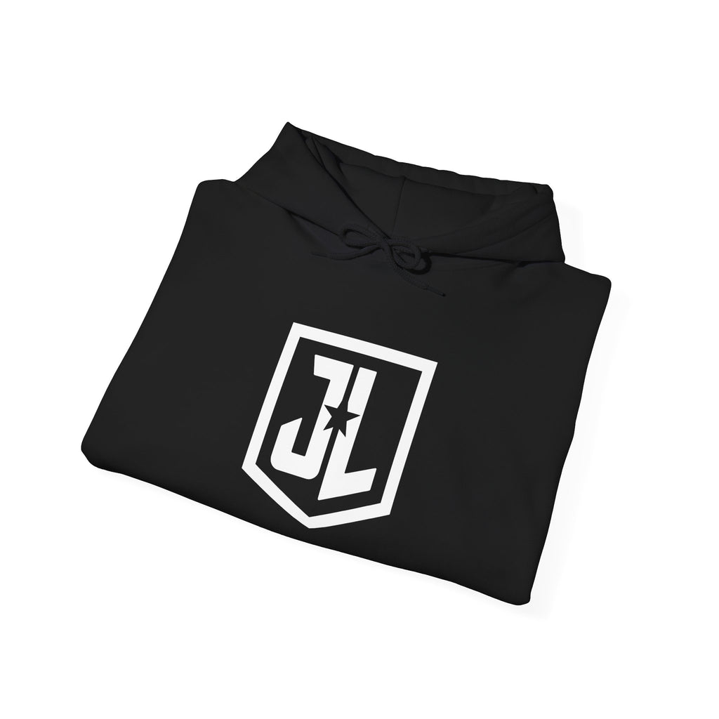Justice League Shield Logo Hoodie — Minimalist DC Justice League 2017 Sweatshirt