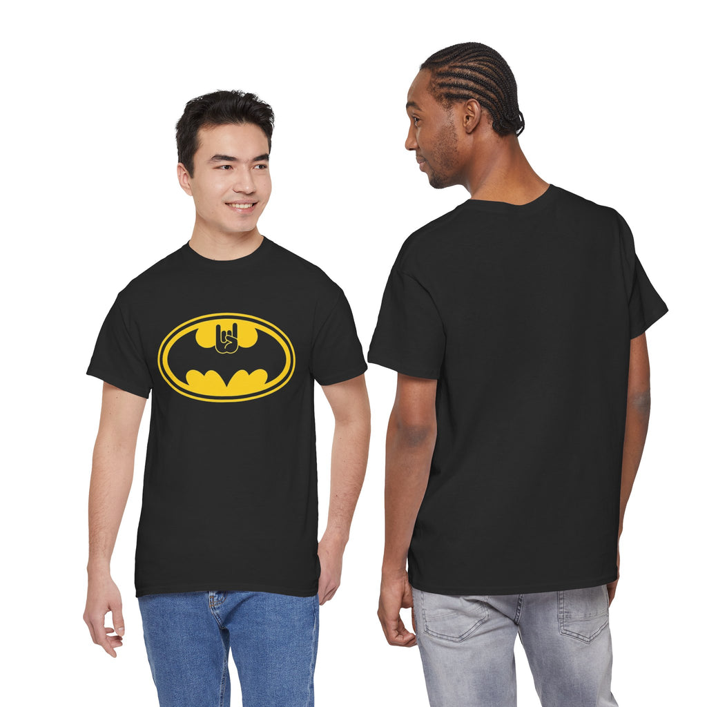 Batman Classic Rock And Roll Logo Unisex Premium T-Shirt