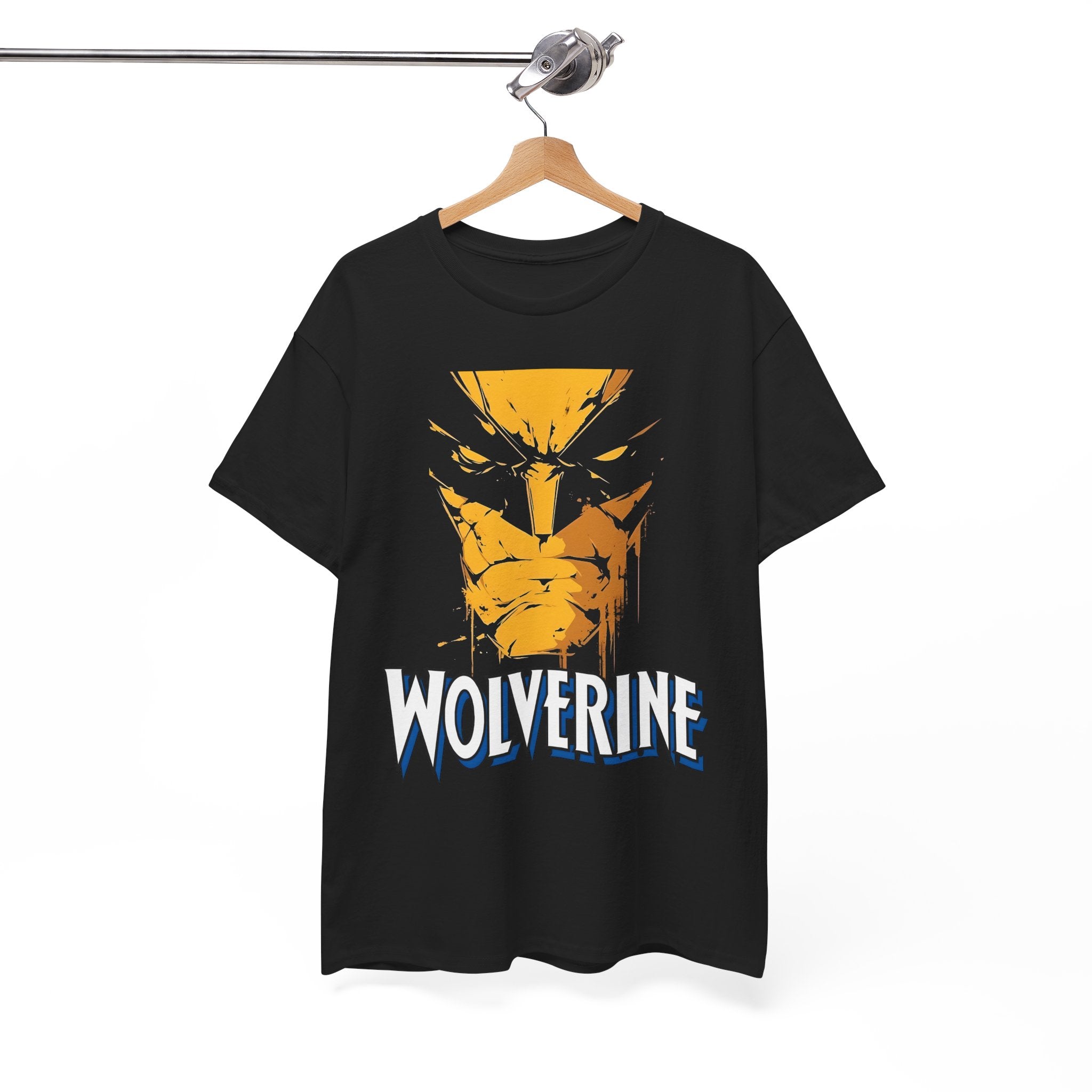 Marvel Wolverine Logan Face X‑Men Graphic Tee - Wolverine Movie T-shirt