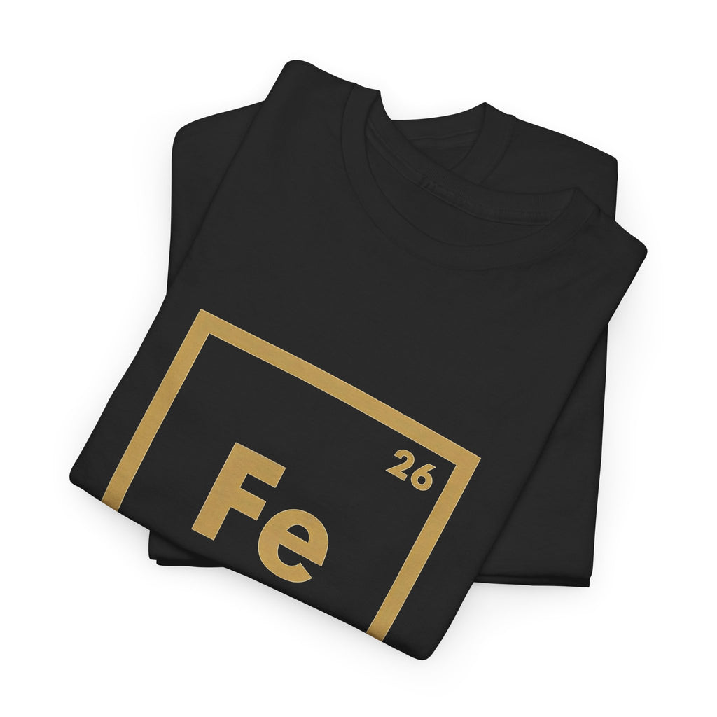Fe Man The Periodic Avenger T-Shirt — Iron Man Nerds T-Shirt