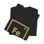 Fe Man The Periodic Avenger T-Shirt — Iron Man Nerds T-Shirt