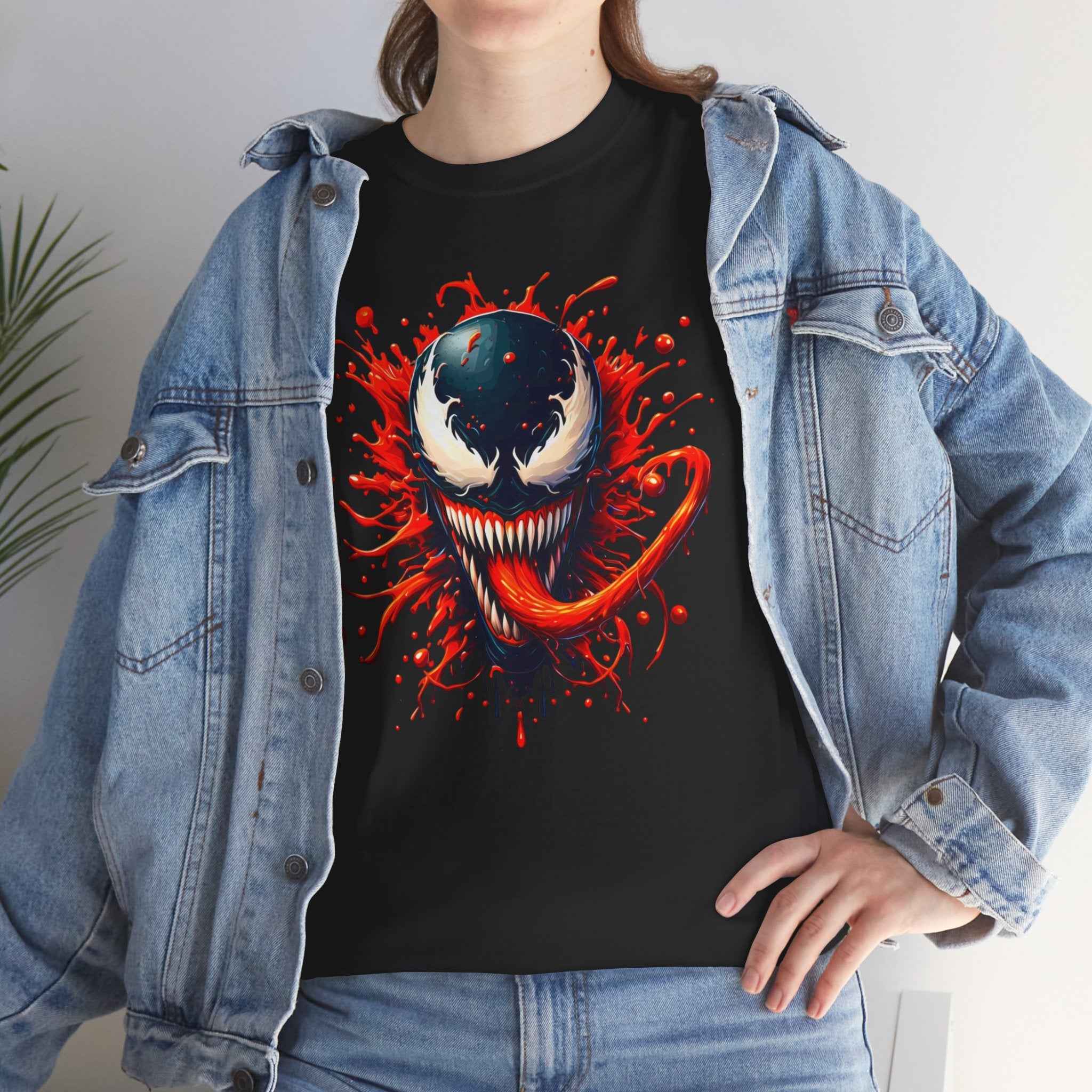 Venom Strike Blood Burst Symbiote Unisex Graphic T-Shirt