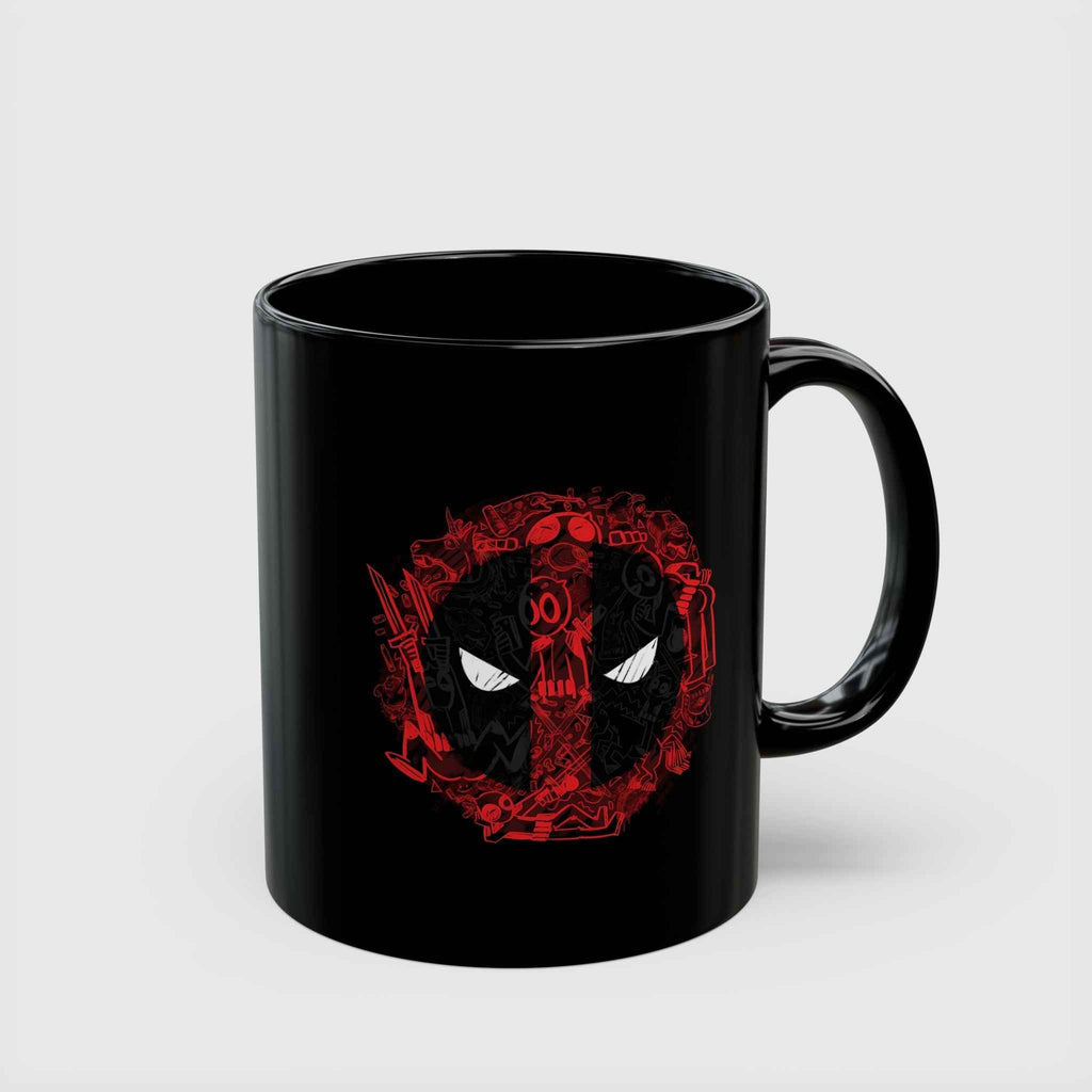 Wade Wilson Deadpool Symbol Ceramic Mug