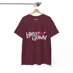 Harley Quinn Skull Heart Shirt – DC Comics Villain Graphic Tee
