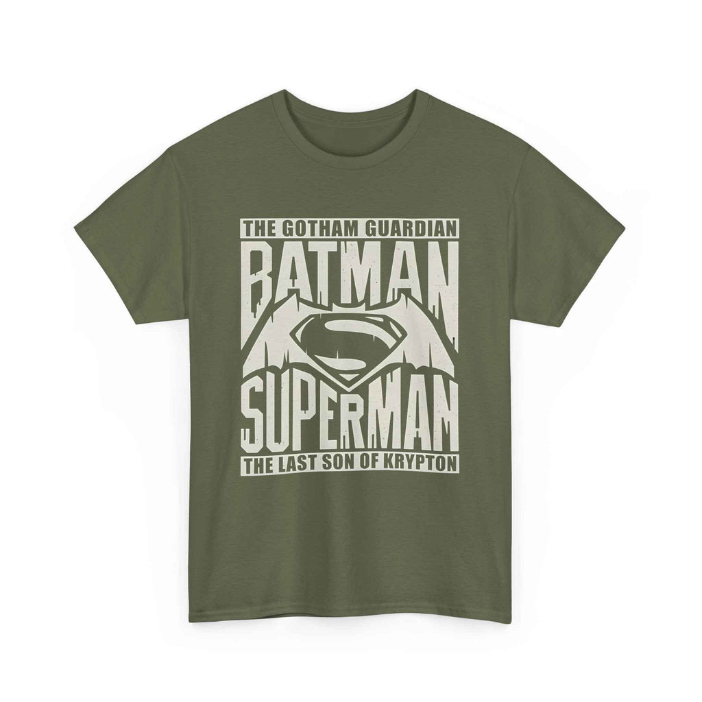 Unisex Batman Superman Dawn of Justice Logo T-Shirt