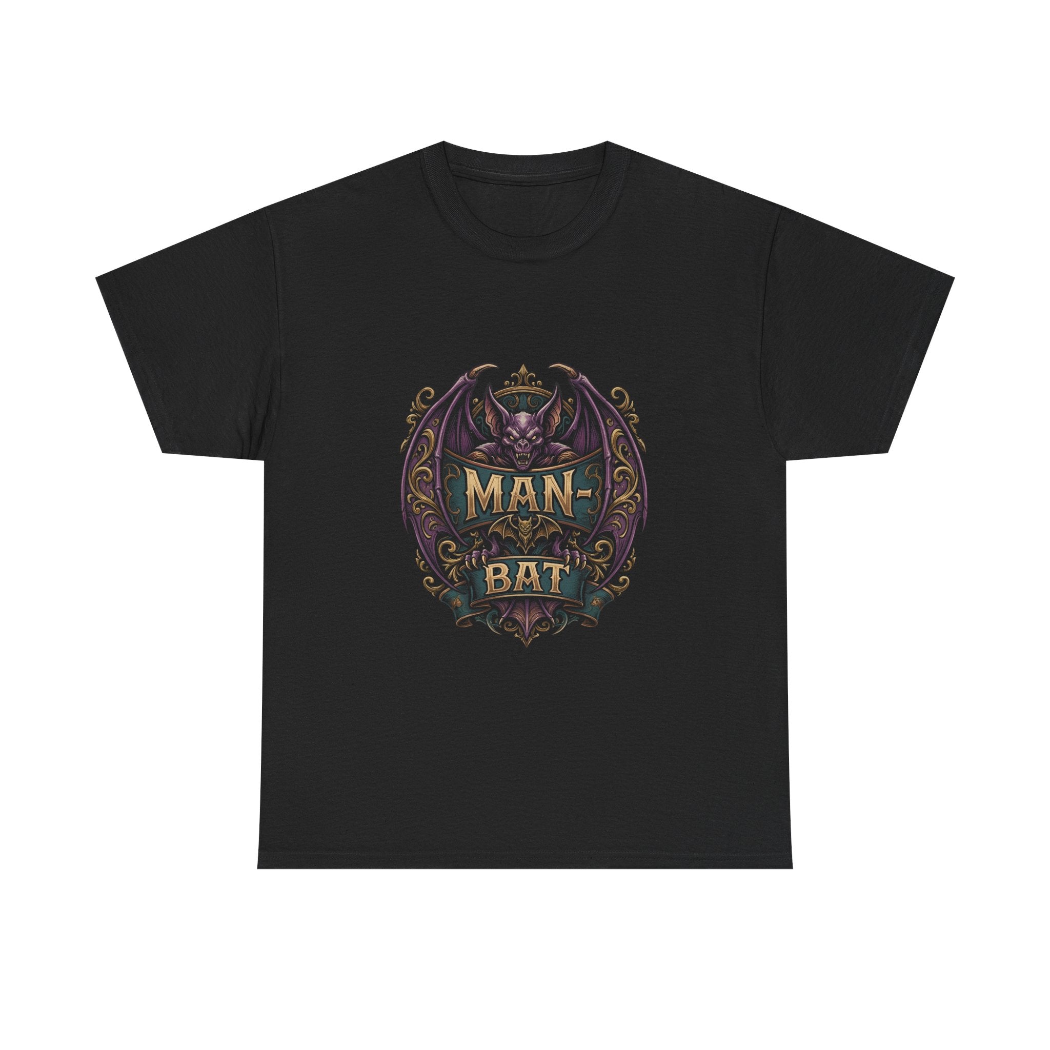 Gotham After Midnight: Man-Bat Baroque Unisex Cotton Tee