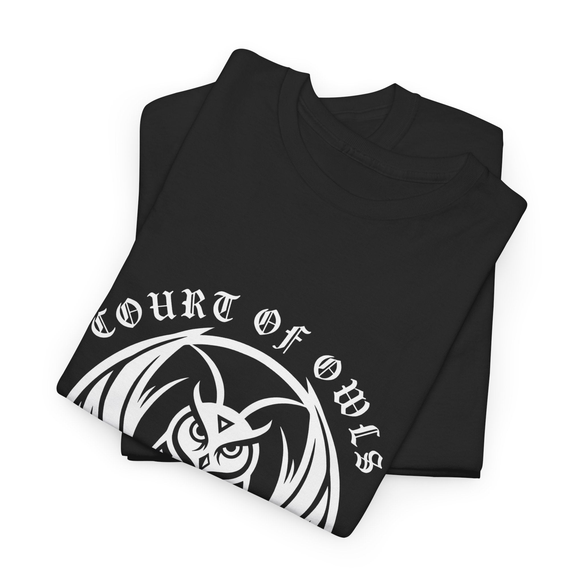 Absolute Batman The Court of Owls Graphic Tee — Gotham Talons Emblem T‑Shirt