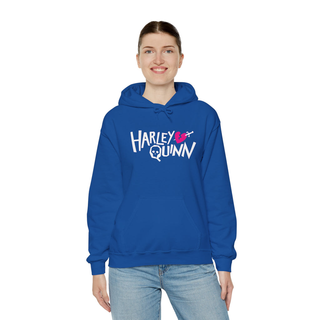 Harley Quinn Mad Love Graphic T‑Shirt – Skull Heart Edition