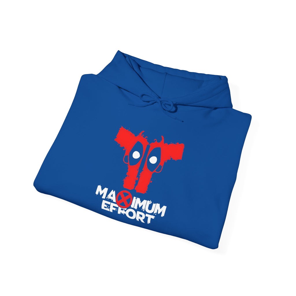 Deadpool "Maximum Effort" Hoodie — Marvel-Inspired Graphic Pullover