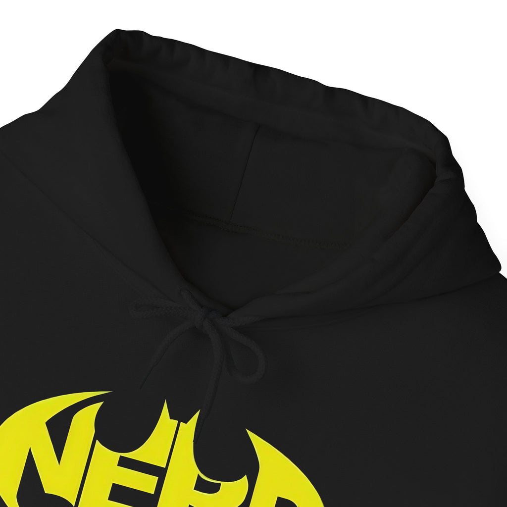 Nerd Batman Yellow Graphic Unisex Streetwear Hoodie