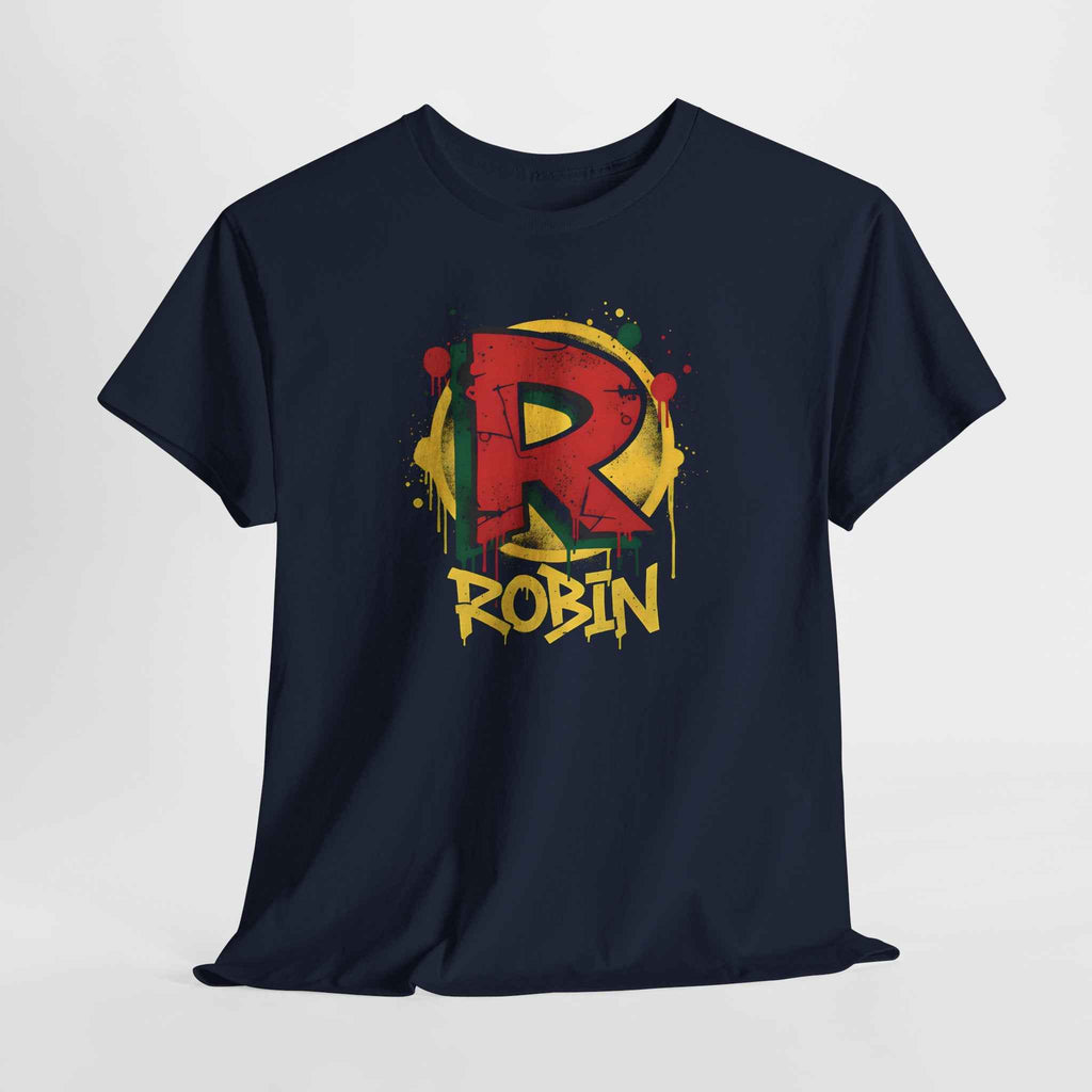 Robin Boy Wonder Graffiti R Logo Unisex T-Shirt