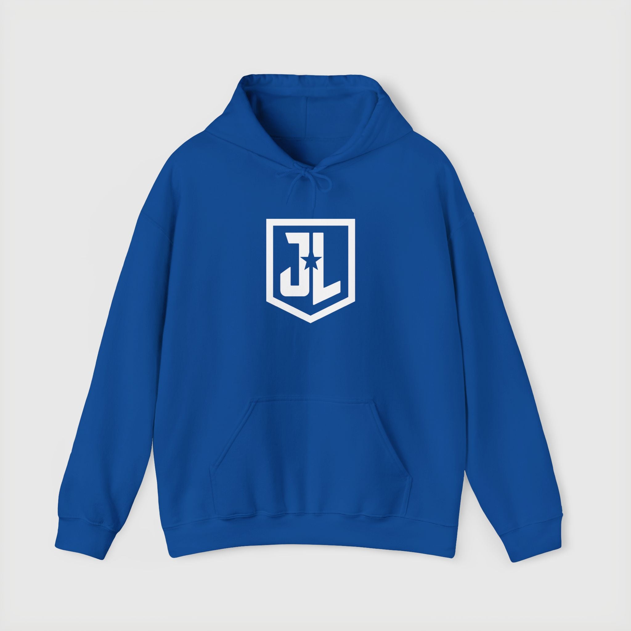Justice League Shield Logo Hoodie — Minimalist DC Justice League 2017 Sweatshirt