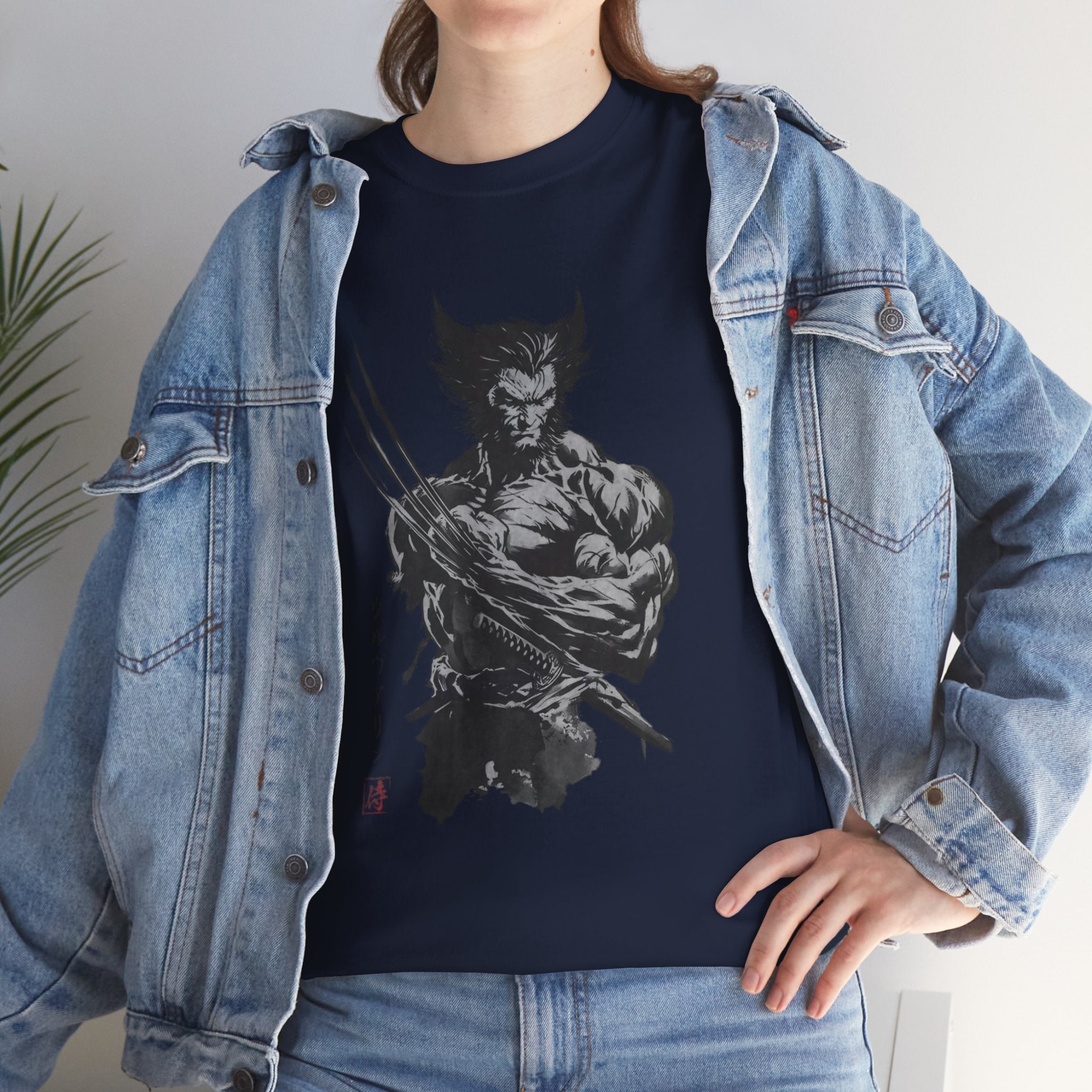 Wolverine Samurai T-Shirt – Marvel Inspired Japanese Style Unisex Tee