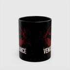 Batman Vengeance Blood Splatter Black Ceramic Mug - Drkheroz