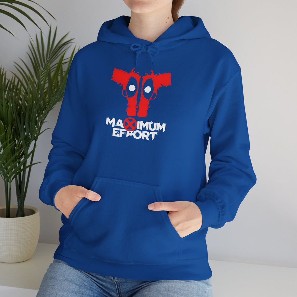 Deadpool "Maximum Effort" Hoodie — Marvel-Inspired Graphic Pullover