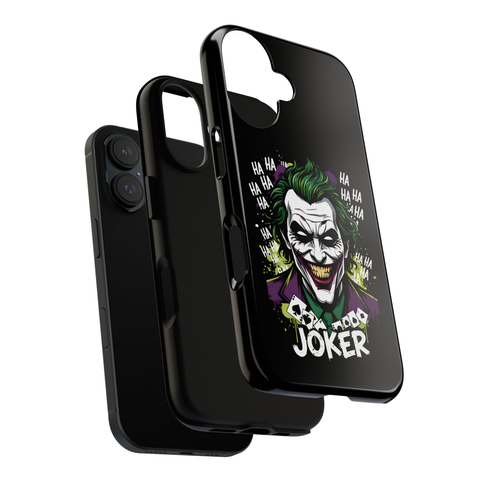Joker "Bad Joke" DC Villain Hard Case for iPhone 17, 17 Air, 17 Pro Max, 16, 15, 14