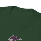 Teen Titans Raven Graphic Tee — Purple Geometric Raven Shirt