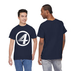 Fantastic Four Retro Logo T-Shirt — Minimalist Vintage Superhero Tee