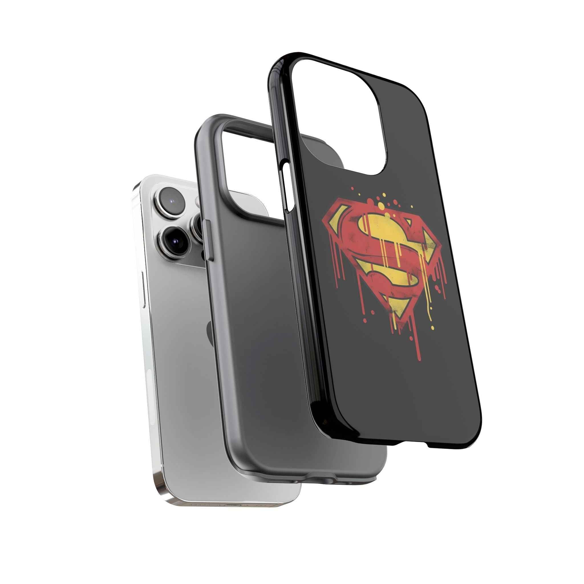Superman Graphiti Hard iPhone Case